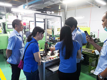 艾普智能儀器—鑄鋁轉子使用現場