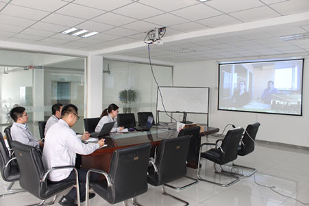 艾普智能儀器—國(guó)外客戶(hù)遠(yuǎn)程會(huì)議