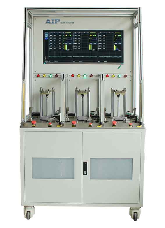 艾普智能--三工位并行加載測試設備 艾普智能--三工位并行加載測試設備
