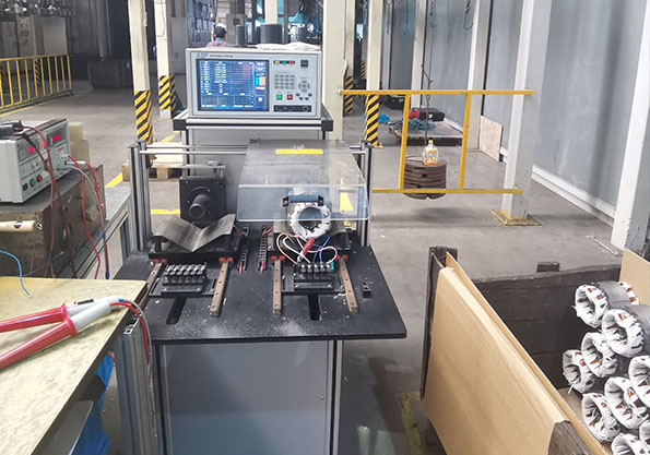 水泵電機(jī)定子測(cè)試應(yīng)用現(xiàn)場(chǎng)