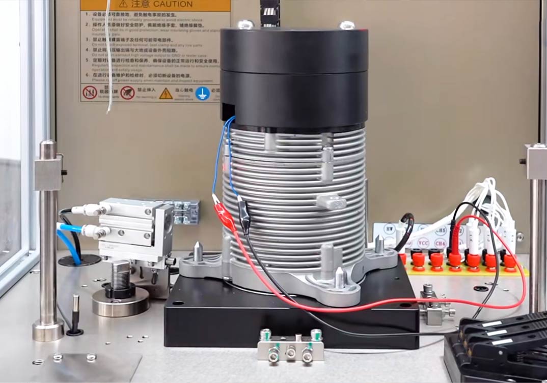 中置驅動電機測試系統應用現場—AIP艾普 中置驅動電機測試系統應用現場—AIP艾普